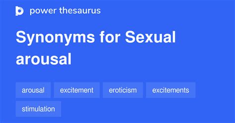 synonyms for horny|SEXUALLY AROUSED in Thesaurus: 100+ Synonyms.